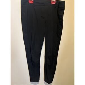 7th Ave. Design Studio My & Co Black Taper Trouser Sz 8 Ankle